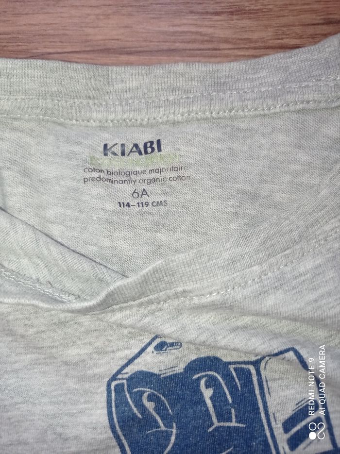 T-shirt manches courtes garçon éco conception, KIABI, taille 6 ans - photo numéro 3