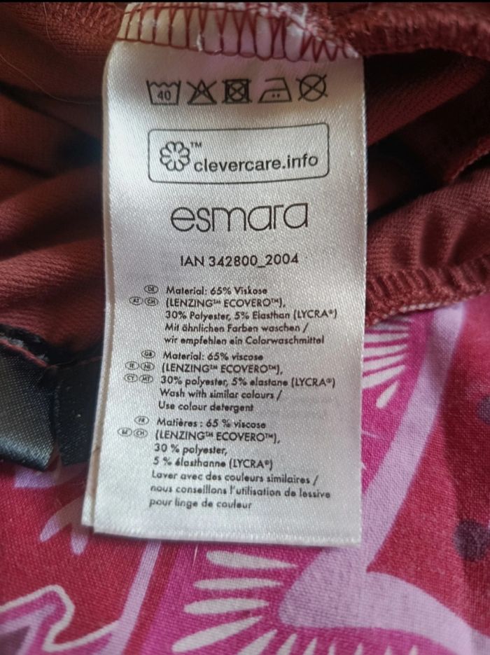 Pantalon stretch slim skinny legging esmara ocre marron brun clair - photo numéro 4