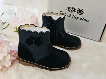 Bottes Bottines cuir Zip Pat et Ripaton T21