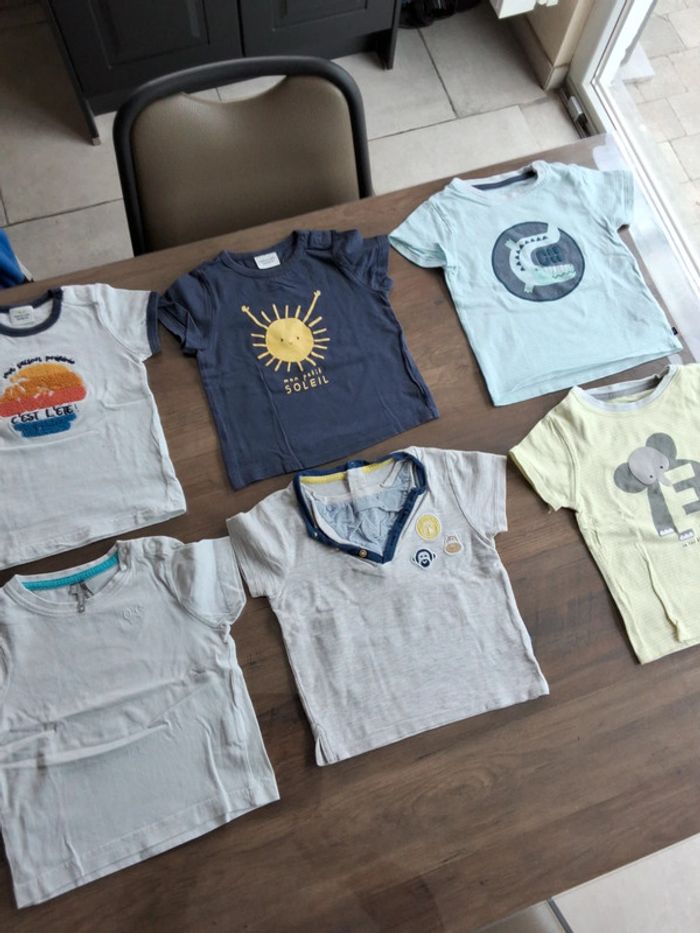 Lot de 6 t-shirts
