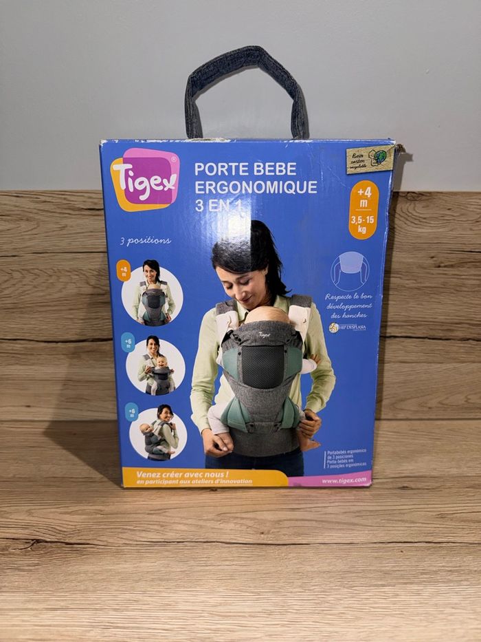 Porte-bébé ergonomique neuf Tigex