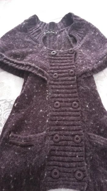 Pull filet sans manche