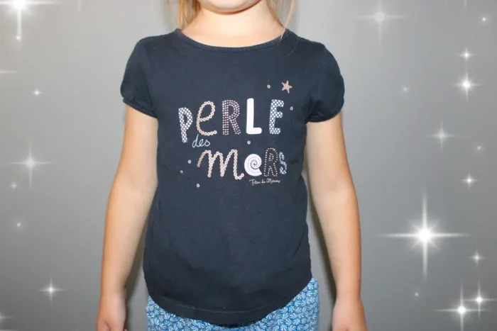 Magnifique ensemble short plus t-shirt taille 4 ans - photo numéro 4