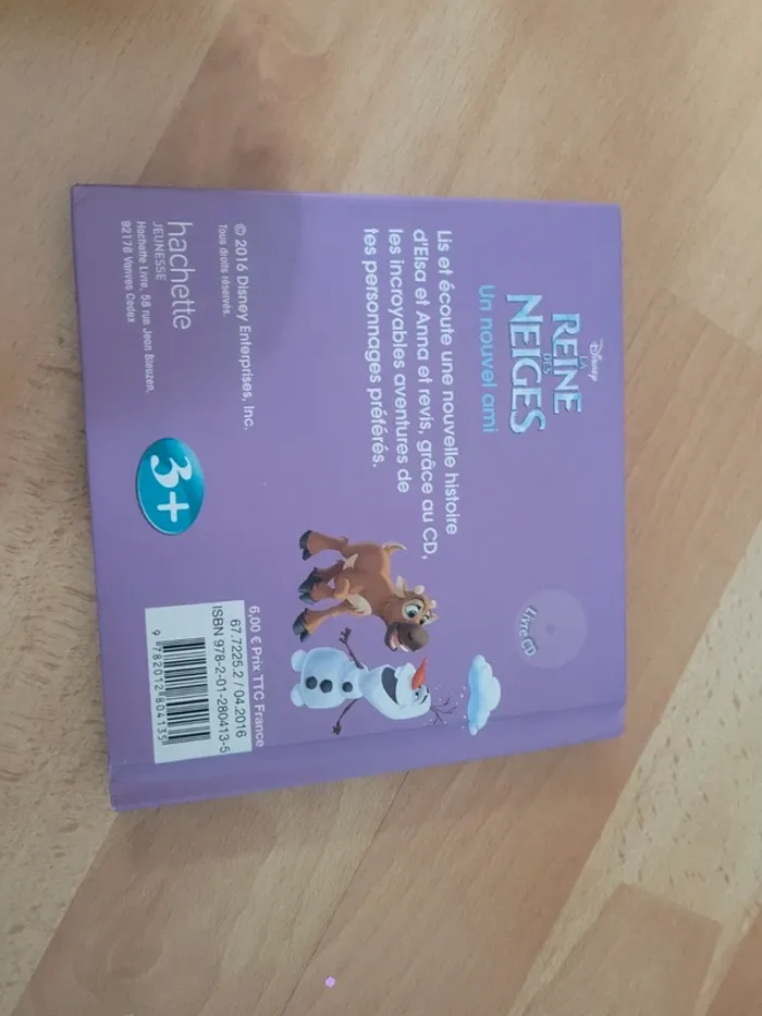 Livre avec cd la reine des neiges disney - photo numéro 6