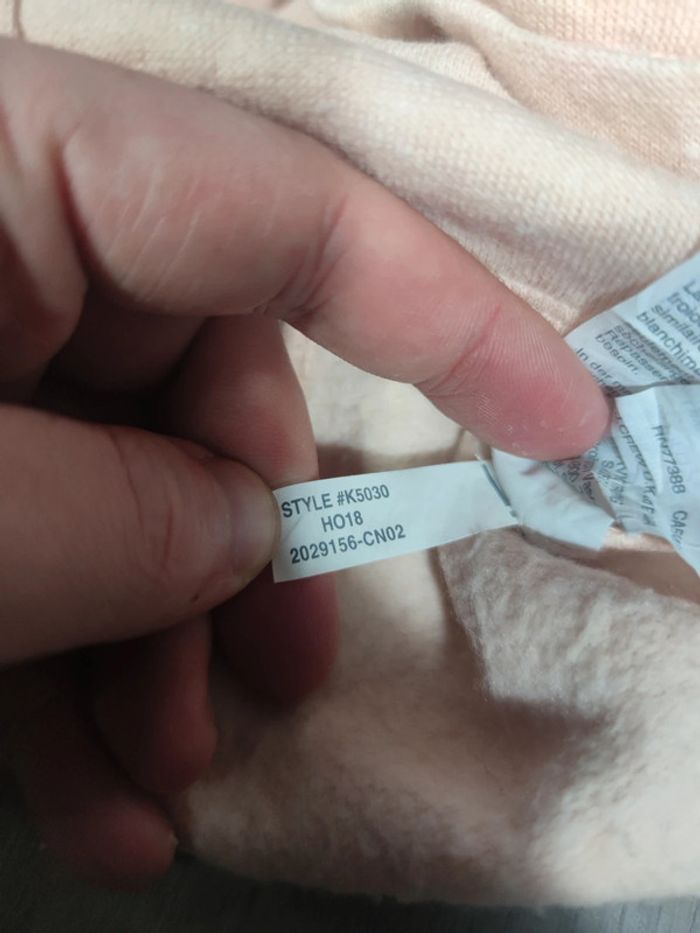 Pull Crewneck Rose Clair Taille M Femme - photo numéro 6