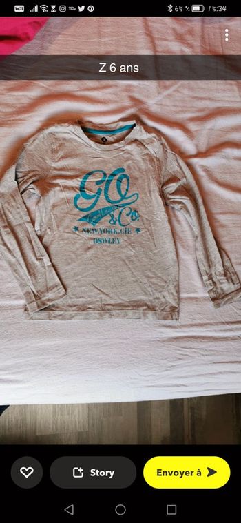 Sweet T-shirt manche longue