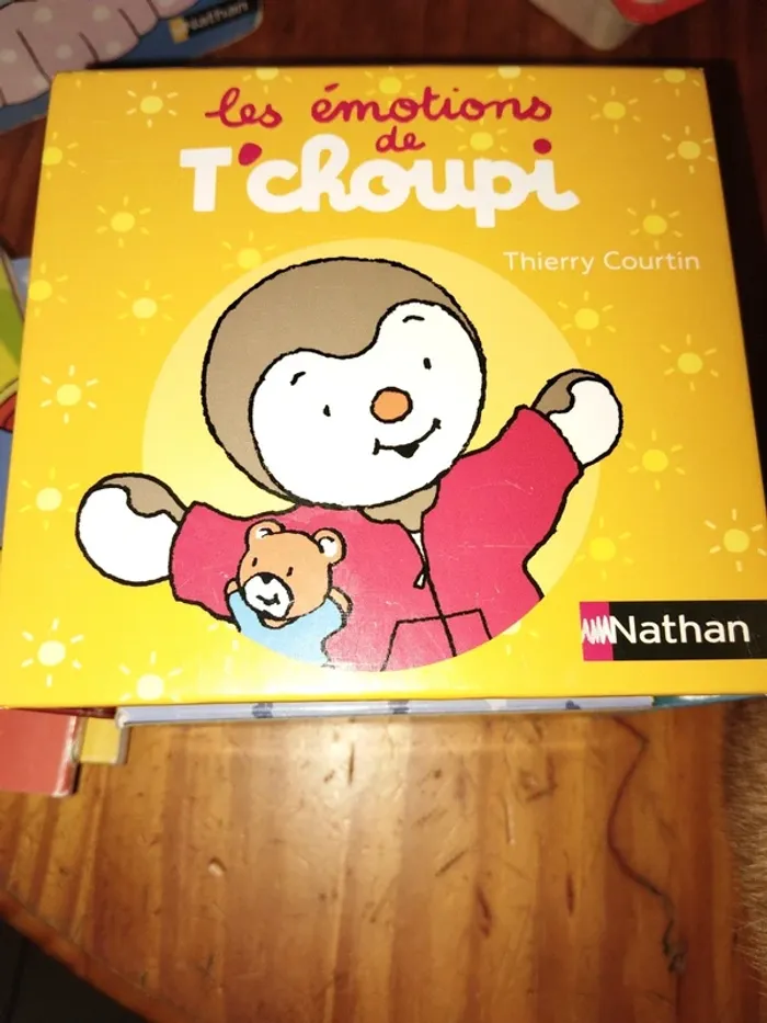 Livres les émotions de t'choupi