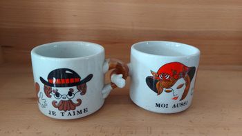 Tasses anciennes originales