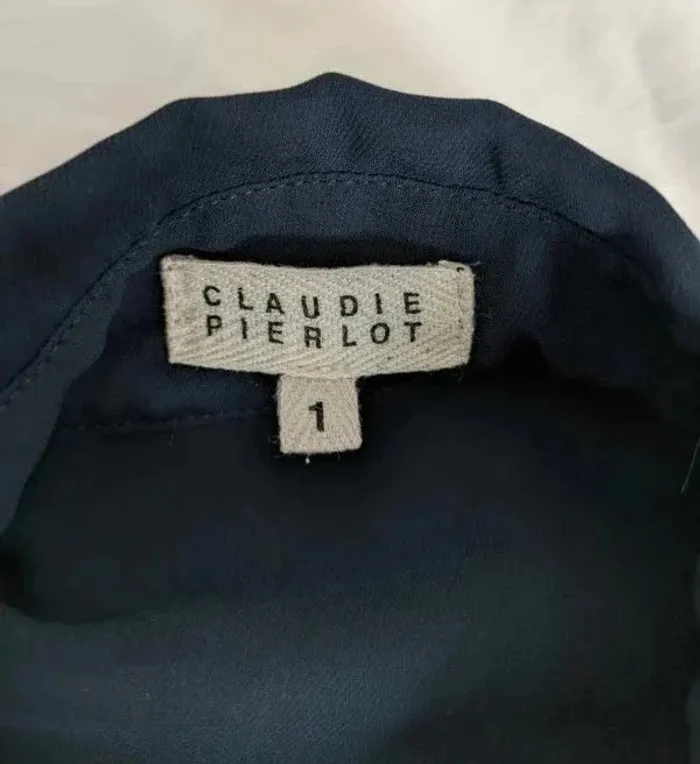 Chemisier manches longues - Claudie Pierlot - taille 1 - photo numéro 7