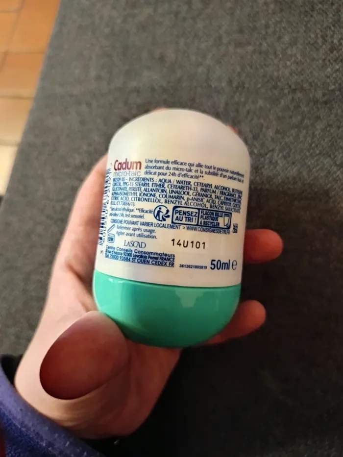 Déodorant à bille Cadum - photo numéro 2