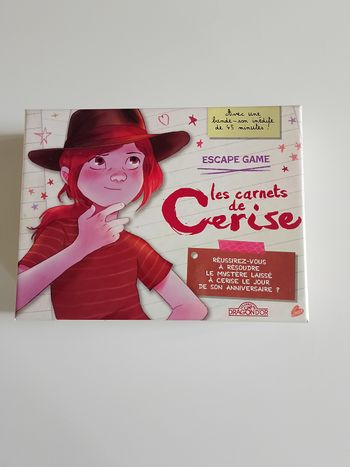 Les carnets de cerise escape game dragon d'or complet