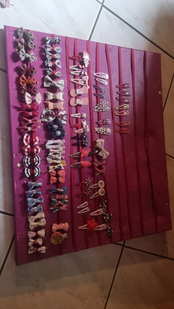 Lot de barrettes à cheveux sergent major.