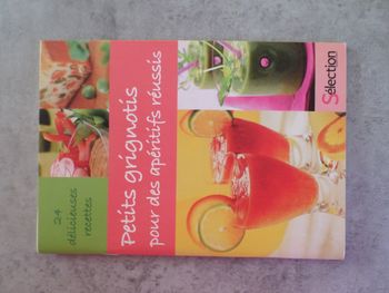 Livre : Petits grignotis pour des apéritifs réussis - Très bon état