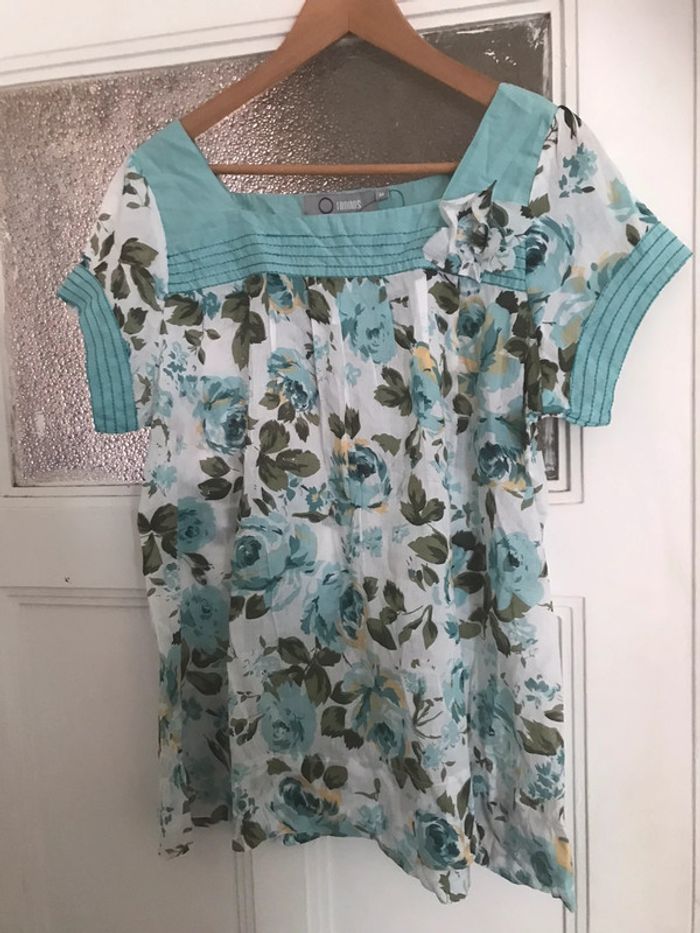 T-shirt/tunique marque Tonnos taille M neuve avec étiquette - photo numéro 2