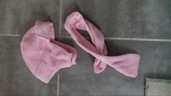 Ensemble bonnet écharpe comme neuf