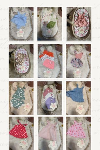 Lot de 34 vêtements bébé fille