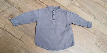 Chemise en lin bout chou