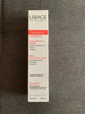 Soin apaisant riche Uriage Toléderm Control
