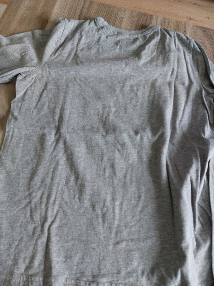 T shirt manches longues garçon 12-14ans - photo numéro 4