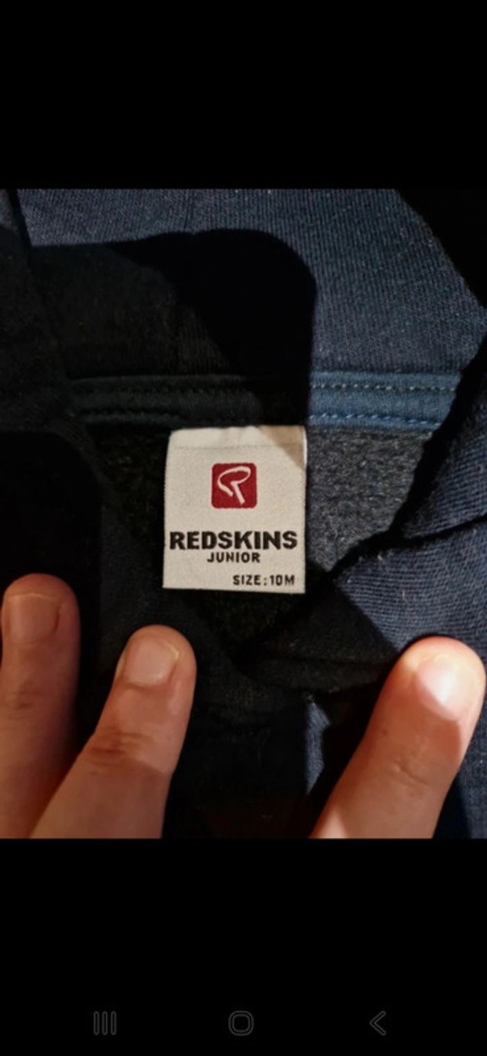 Sweat a capuche  Redskins - photo numéro 3