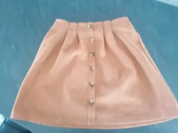 Jupe marron tbe gemo taille 10ans #10ans_krocaro