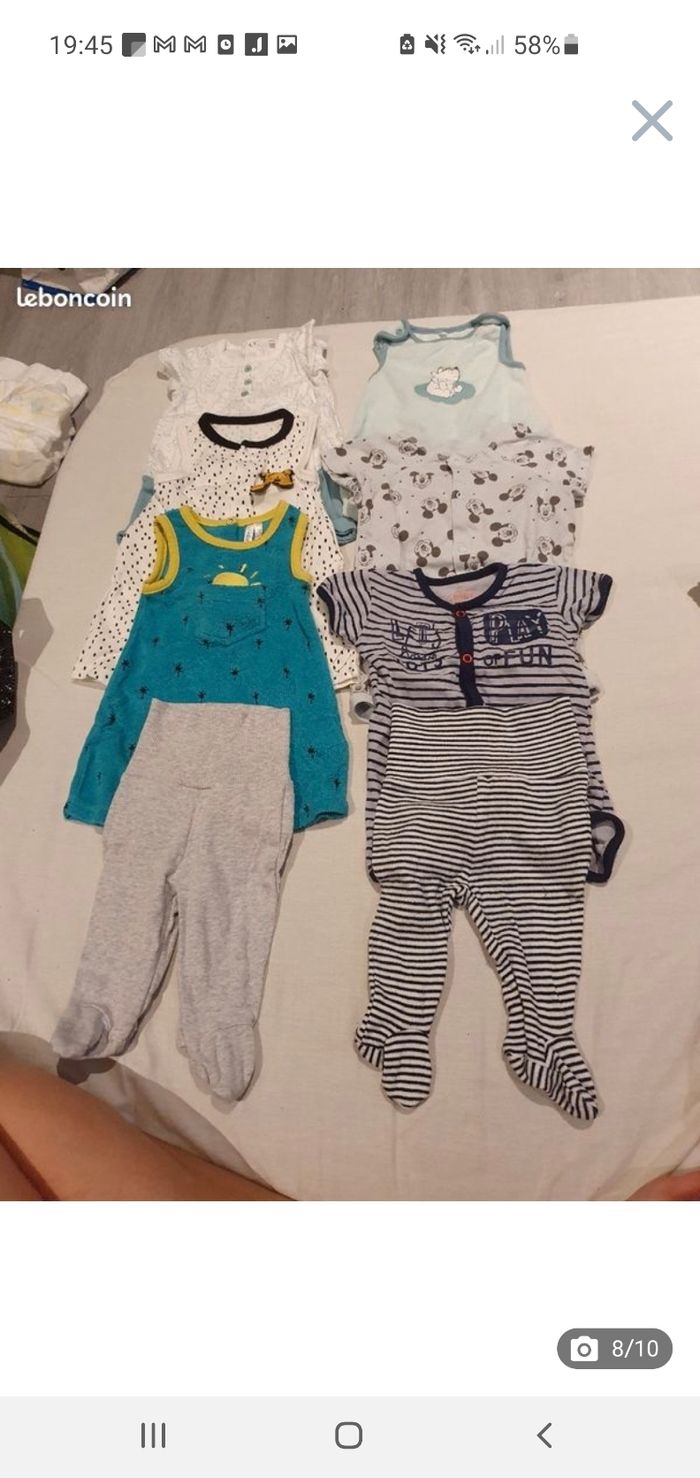 Vetement garçon 1 mois - photo numéro 8