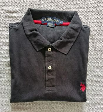 Polo homme noir US Polo Assn L