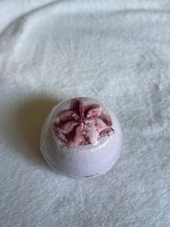 Bombe de bain framboise