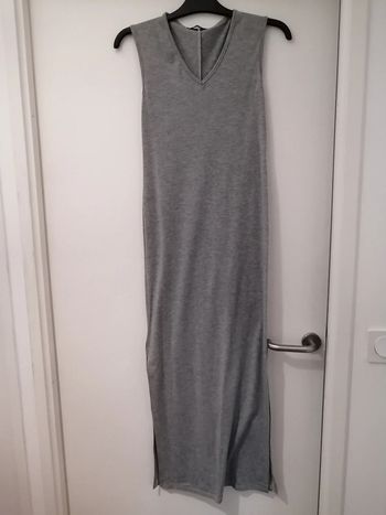 Longue robe grise 36