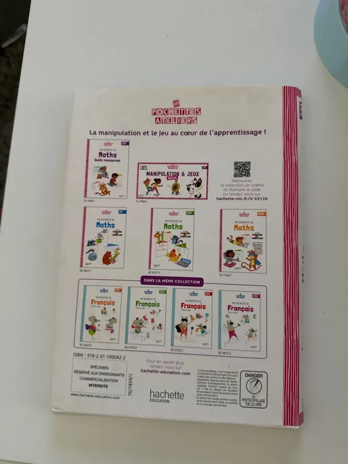 Livre ma pochette de maths, CM1 - photo numéro 3