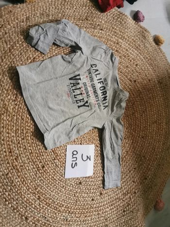 T shirt manches longues 3 ans