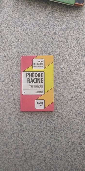 Profil d'une œuvre Phèdre