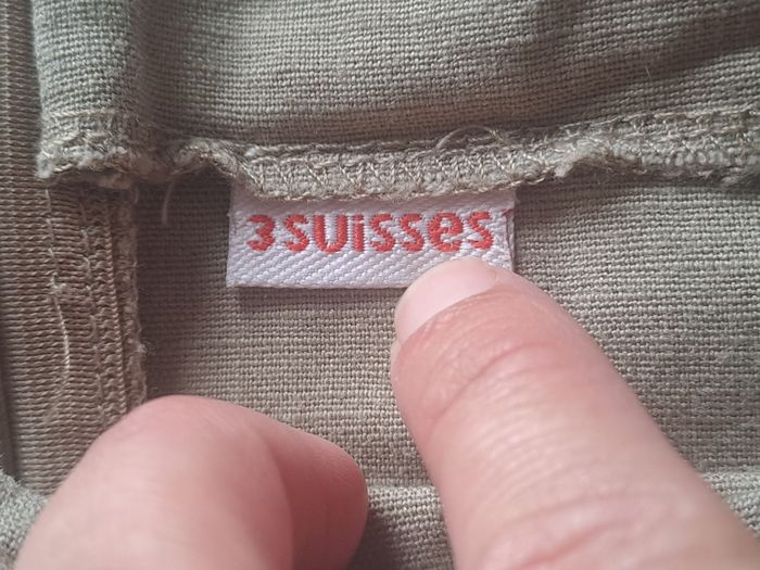 Jupe Asymétrique kaki 3 Suisses Taille 42 - photo numéro 6