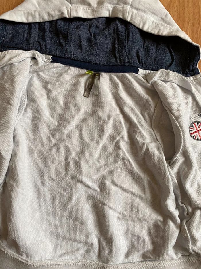 Beau gilet blanc Orchestra T. 9 mois/71 cm garçon TBE - photo numéro 7