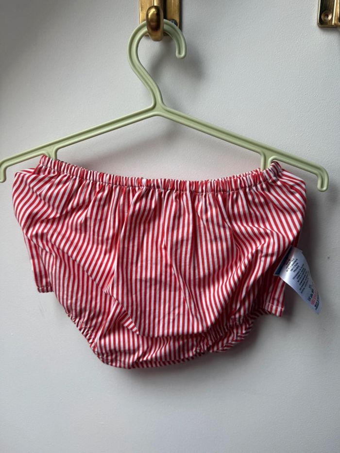 Robe rayée smock à volant 36 mois - photo numéro 4
