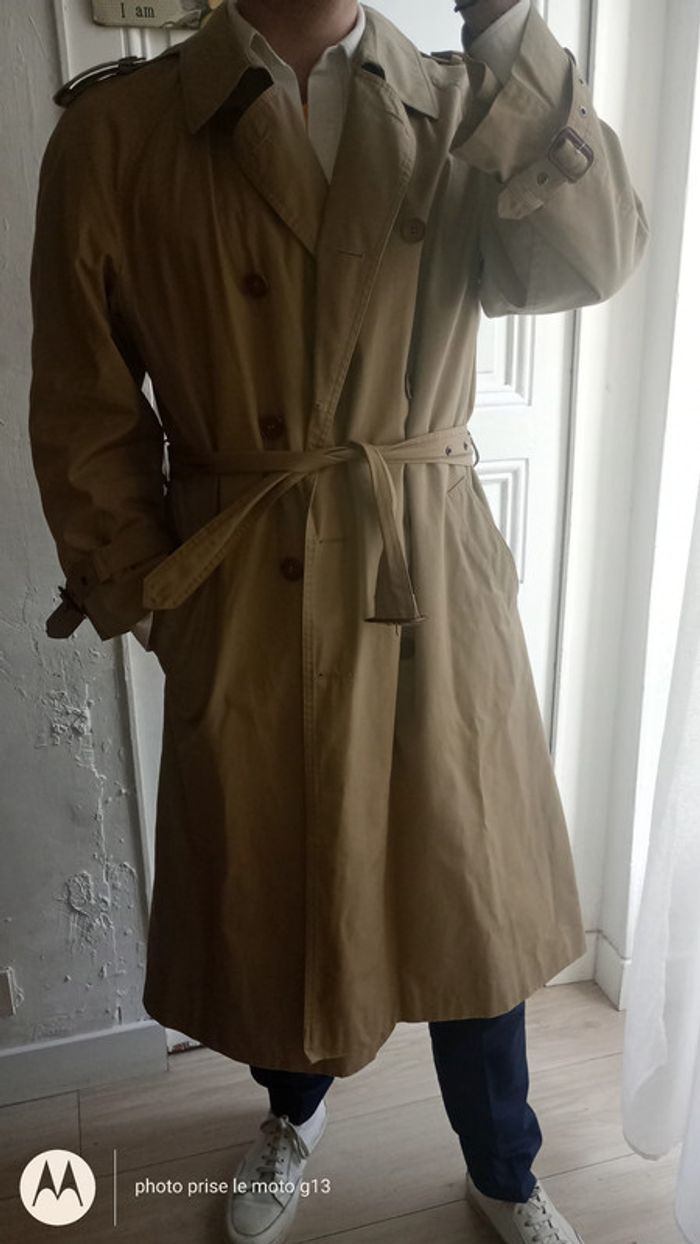 Trench  imperméable Vintage Yves Saint Laurent - photo numéro 12