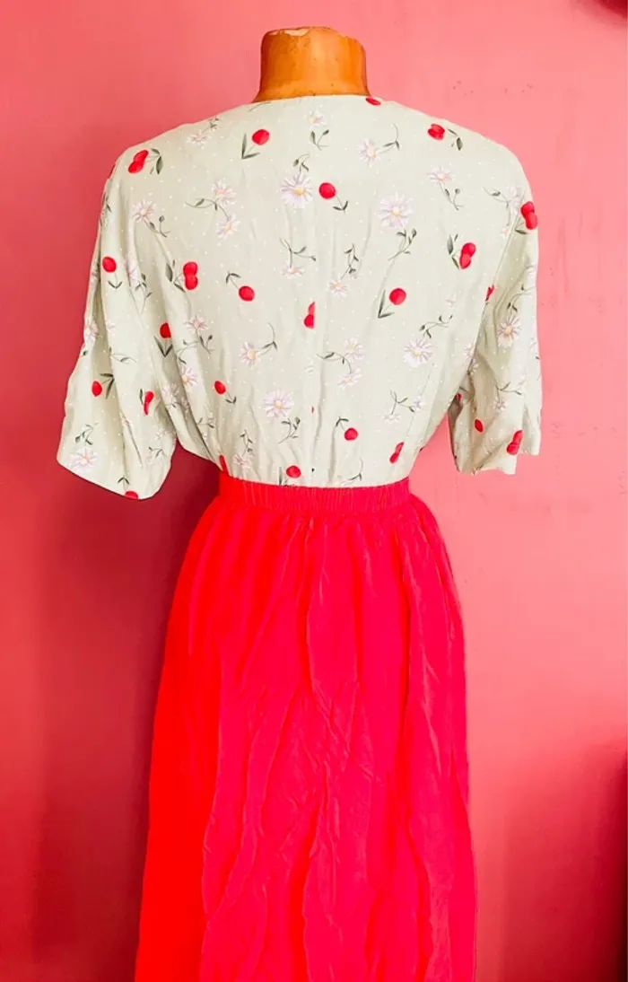 Magnifique chemise à manches courtes vintage - photo numéro 3