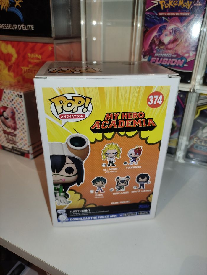 Funko pop tsuyu asui my héro academia convention - photo numéro 3