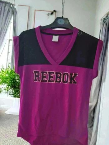 T shirt violet Reebok 🌹 XS 🌹