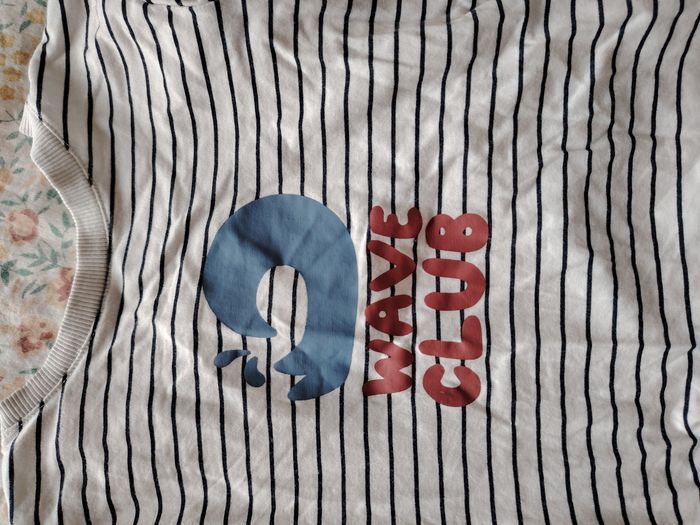 T-shirt à manches longues marinière taille 3 ans - photo numéro 2