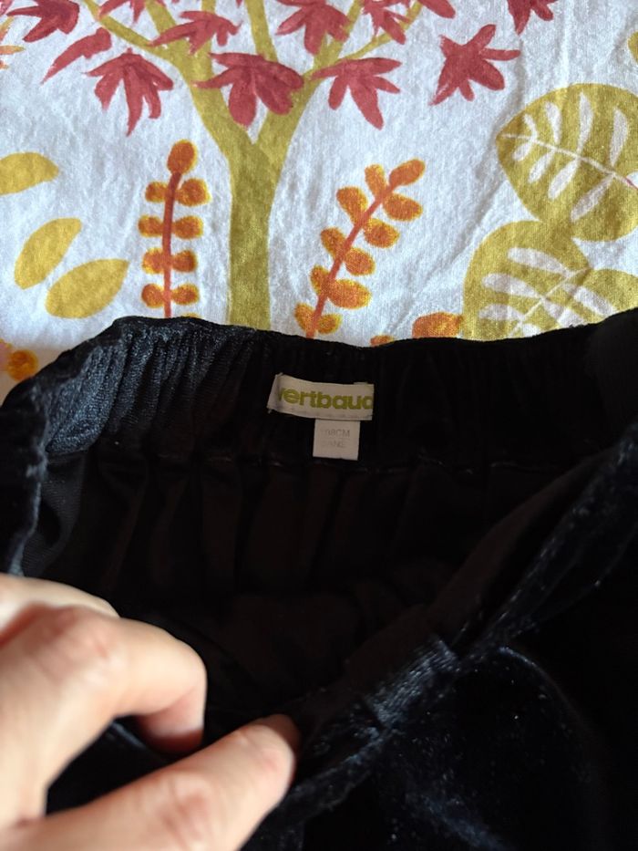 Jupe en velours vertbaudet - photo numéro 2