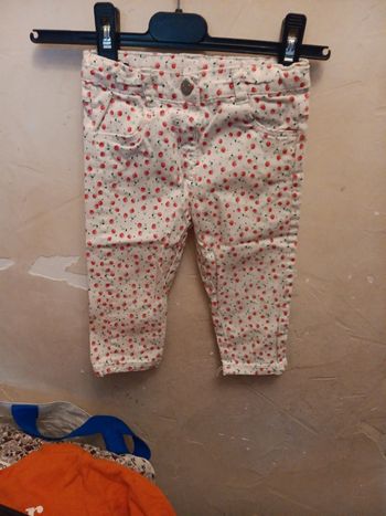 Jean slim cerise orchestra 12 mois