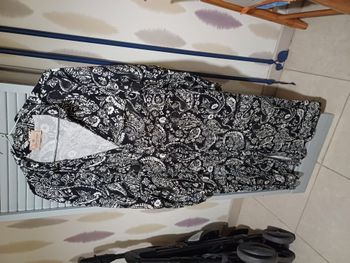 robe chemise manches longues avec fentes latérales Taille Unique