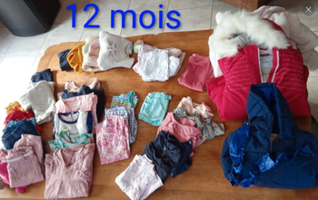 vêtements fille 12 mois