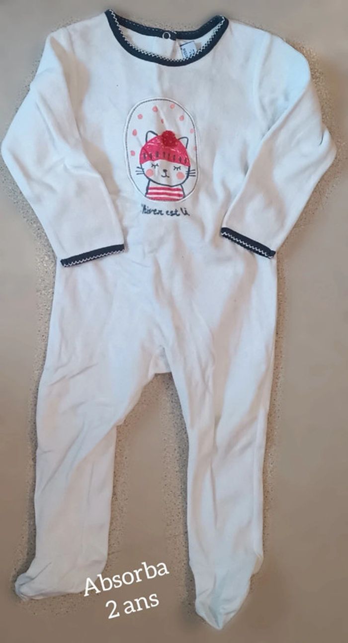 3 pyjamas / grenouillères/ dors bien Orchestra absorba - photo numéro 3