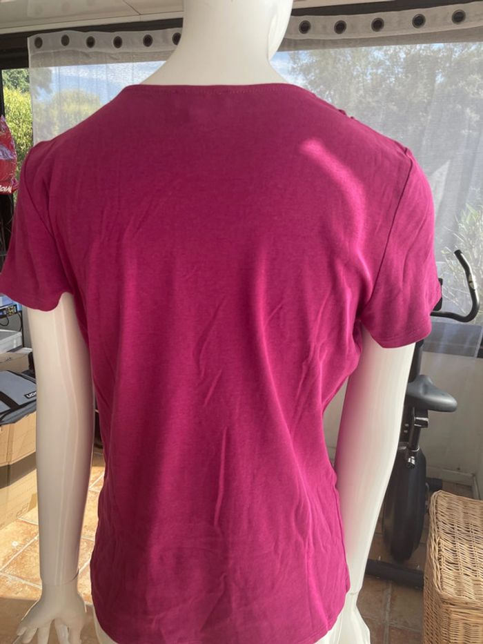 T-shirt mauve - photo numéro 5