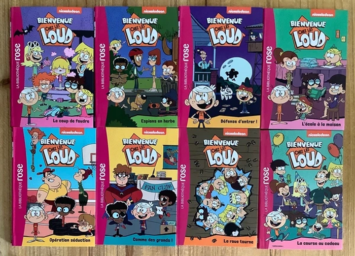 Bienvenue chez les Loud (Bibliothèque rose) - Tome 1 à 32 - Nickelodeon Olivier Gay - photo numéro 2