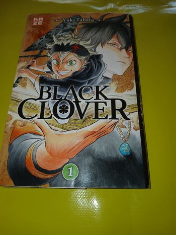livre manga black clover 1 Yuki Tabata