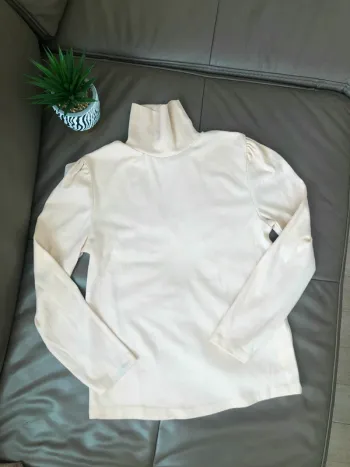 Tee-shirt fille beige Zara