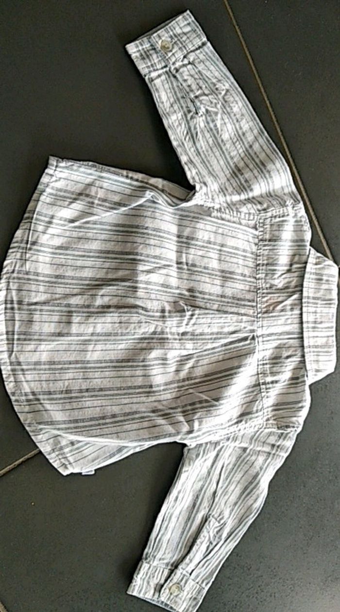 Chemise obaibi 6 mois garçon - photo numéro 5